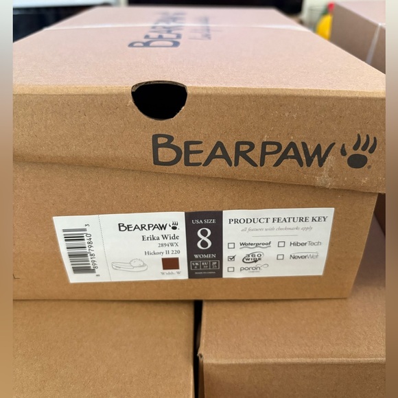 BEARPAW NWT Woman’s Tan Suede Moccasin/Slipper/Loafer  in Sz 8(W) & 9(W) - Picture 7 of 8